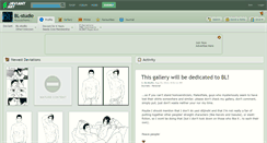 Desktop Screenshot of bl-studio.deviantart.com
