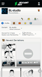 Mobile Screenshot of bl-studio.deviantart.com