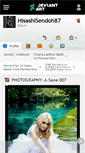 Mobile Screenshot of hisashisendoh87.deviantart.com