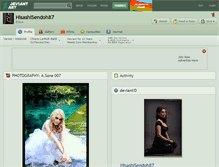 Tablet Screenshot of hisashisendoh87.deviantart.com