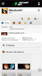 Mobile Screenshot of naruluverr.deviantart.com