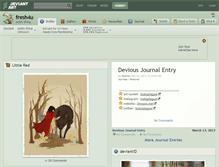 Tablet Screenshot of fresh4u.deviantart.com