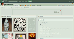 Desktop Screenshot of guerrilla-tactics.deviantart.com