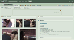 Desktop Screenshot of darkened0love.deviantart.com