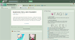 Desktop Screenshot of mewfansunite.deviantart.com