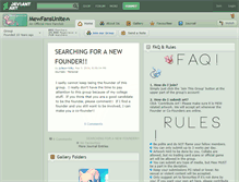 Tablet Screenshot of mewfansunite.deviantart.com