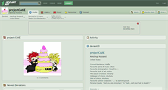 Desktop Screenshot of projectcake.deviantart.com