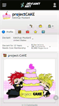 Mobile Screenshot of projectcake.deviantart.com