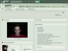 Tablet Screenshot of landoflor.deviantart.com