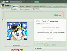 Tablet Screenshot of guiga360.deviantart.com