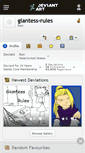 Mobile Screenshot of giantess-rules.deviantart.com