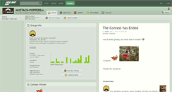 Desktop Screenshot of mustach-poppers.deviantart.com