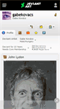 Mobile Screenshot of gabekovacs.deviantart.com