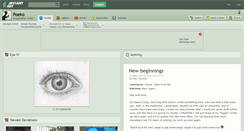 Desktop Screenshot of poeko.deviantart.com
