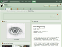 Tablet Screenshot of poeko.deviantart.com