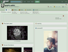 Tablet Screenshot of graphic-addict.deviantart.com