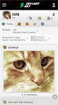 Mobile Screenshot of coia.deviantart.com