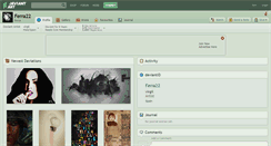 Desktop Screenshot of ferra22.deviantart.com