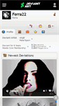 Mobile Screenshot of ferra22.deviantart.com
