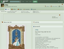 Tablet Screenshot of ct02.deviantart.com