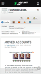 Mobile Screenshot of hoshimizuki86.deviantart.com