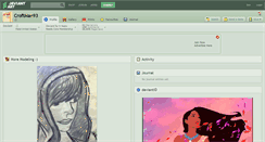Desktop Screenshot of croftman93.deviantart.com