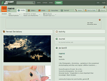 Tablet Screenshot of naeve.deviantart.com