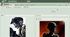 Desktop Screenshot of broinarm.deviantart.com
