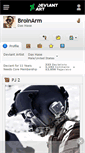 Mobile Screenshot of broinarm.deviantart.com