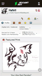 Mobile Screenshot of hafell.deviantart.com