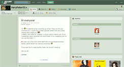Desktop Screenshot of harrypotteroc.deviantart.com