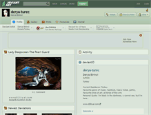 Tablet Screenshot of derya-turec.deviantart.com