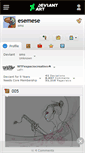 Mobile Screenshot of esemese.deviantart.com
