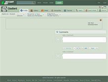 Tablet Screenshot of gladiant.deviantart.com