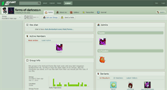 Desktop Screenshot of forms-of-darkness.deviantart.com