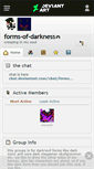 Mobile Screenshot of forms-of-darkness.deviantart.com