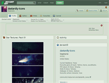 Tablet Screenshot of dastardly-icons.deviantart.com