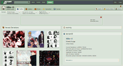 Desktop Screenshot of kiba-13.deviantart.com