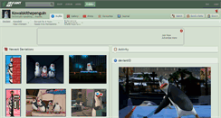 Desktop Screenshot of kowalskithepenguin.deviantart.com
