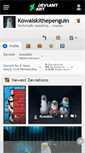 Mobile Screenshot of kowalskithepenguin.deviantart.com