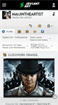 Mobile Screenshot of maijintheartist.deviantart.com