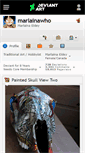 Mobile Screenshot of marlainawho.deviantart.com