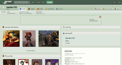 Desktop Screenshot of kaedan100.deviantart.com