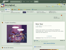 Tablet Screenshot of darkwingsnark.deviantart.com