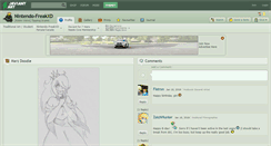 Desktop Screenshot of nintendo-freakxd.deviantart.com