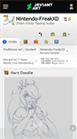 Mobile Screenshot of nintendo-freakxd.deviantart.com