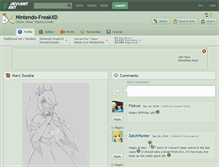 Tablet Screenshot of nintendo-freakxd.deviantart.com