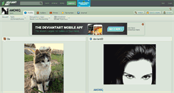 Desktop Screenshot of amoniq.deviantart.com
