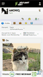 Mobile Screenshot of amoniq.deviantart.com