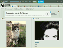 Tablet Screenshot of amoniq.deviantart.com